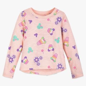 Disney Toddler Girls Treats Long Sleeve T-Shirt Size XXS 2-3
